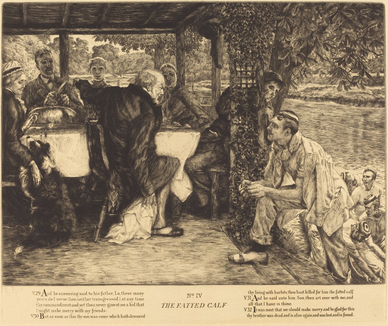 El becerro gordo de James Tissot