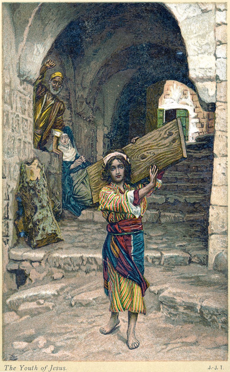 La juventud de Jesús, c. 1897 de James Tissot