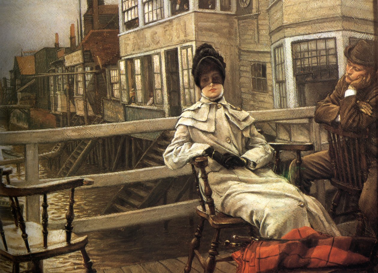 Esperando el transbordador II de James Tissot