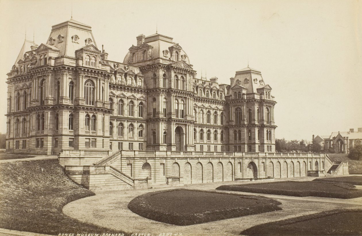 Museo Bowes, Barnard Castle, ca. 1880 de James Valentine
