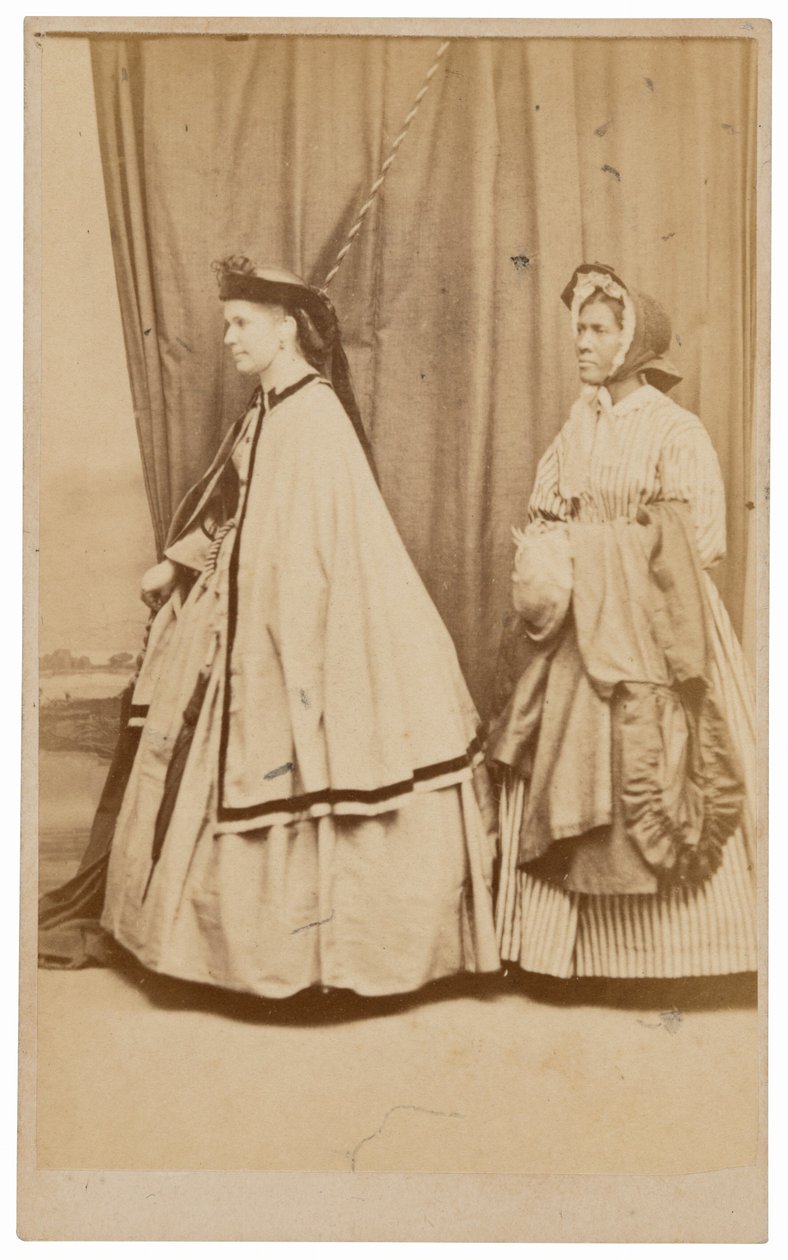 Eliza "Didy" Ridgely y posiblemente Charlotte Gittings,1864 (foto) de James Wallace Black
