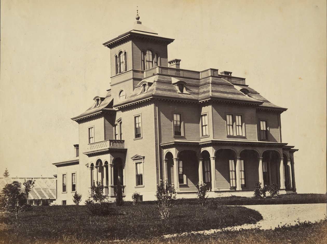 Casa victoriana, ca. 1860 de James Wallace Black