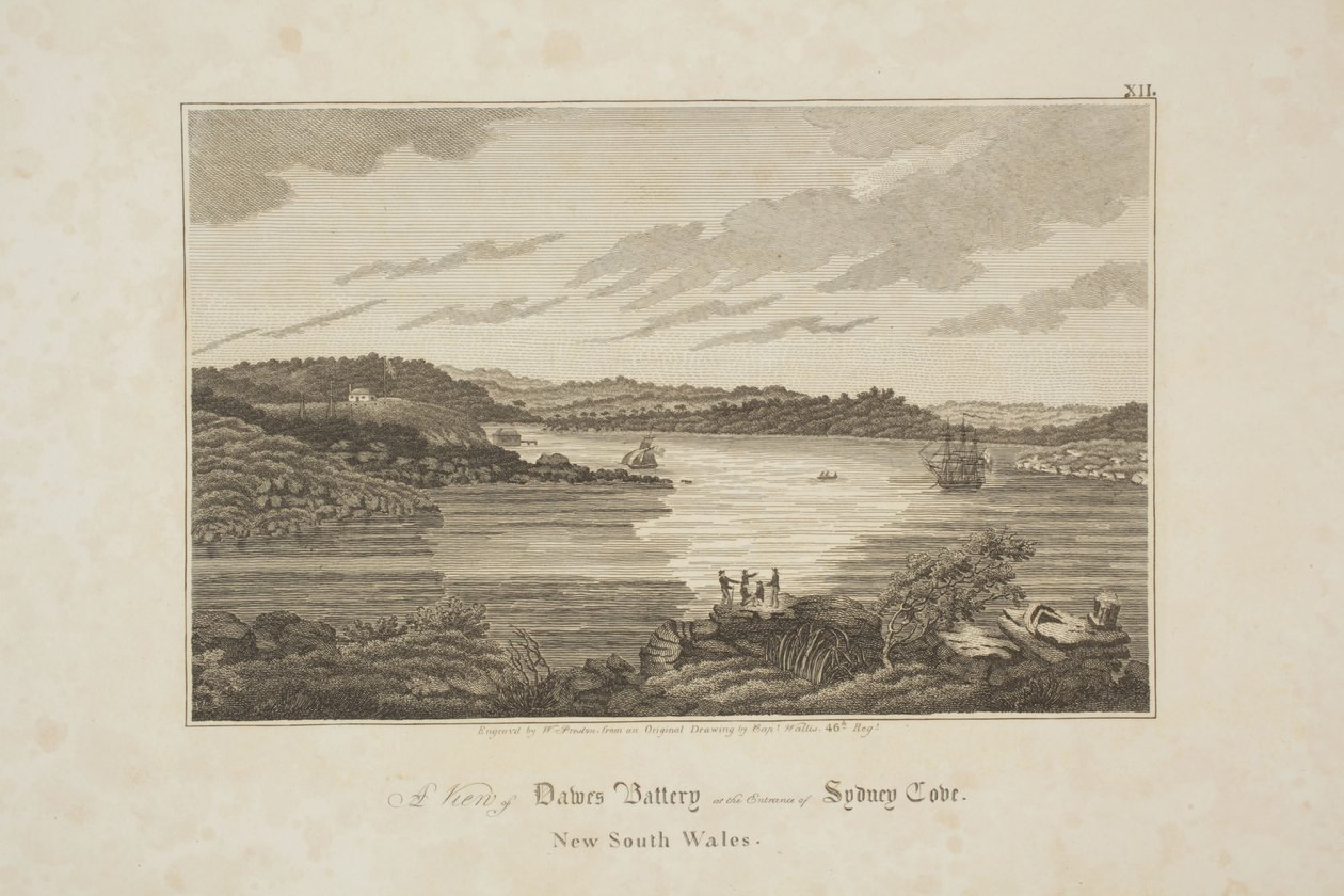 Batería de Dawes Point de James Wallis