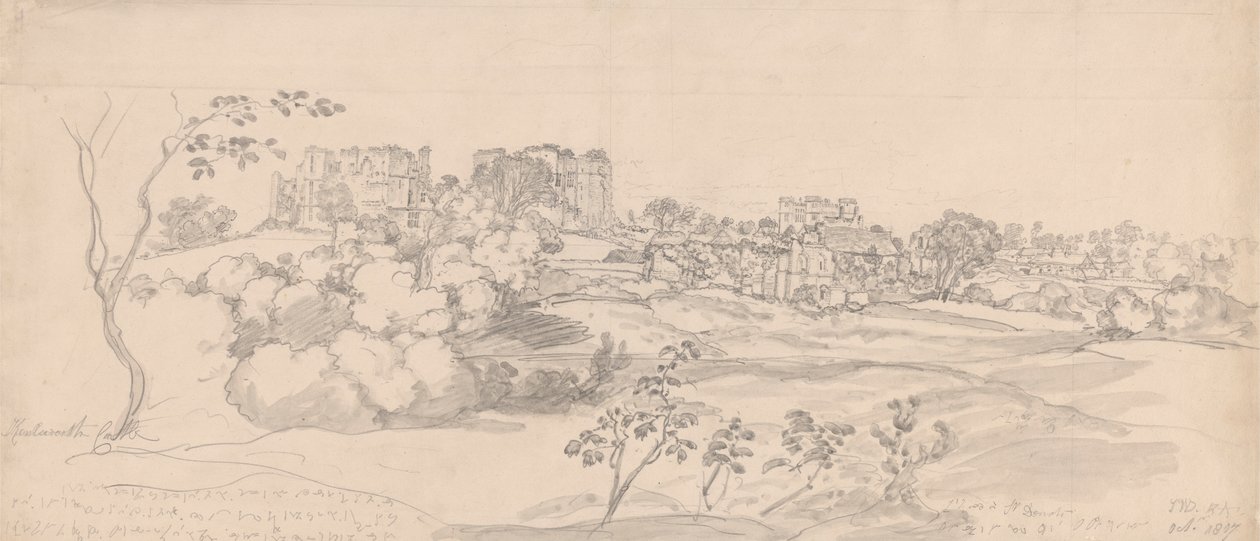 Castillo de Kenilworth de James Ward