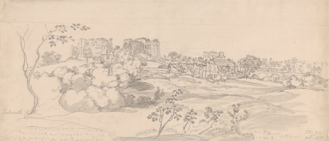 Castillo de Kenilworth de James Ward
