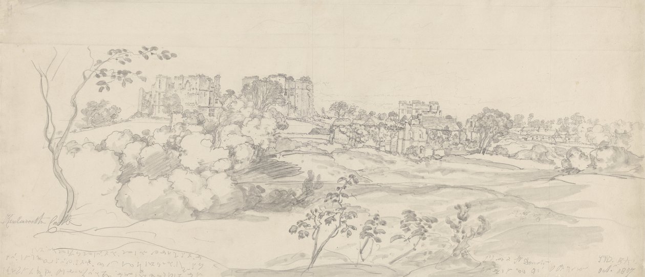 Castillo de Kenilworth de James Ward