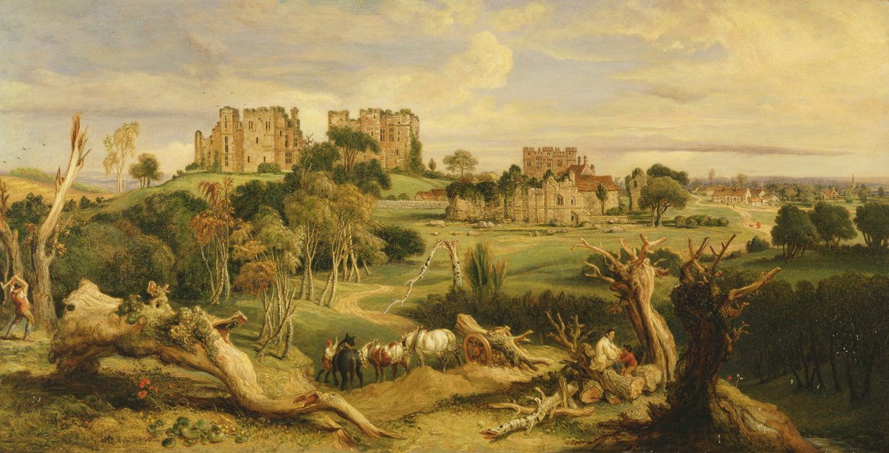 Castillo de Kenilworth, Warwickshire de James Ward