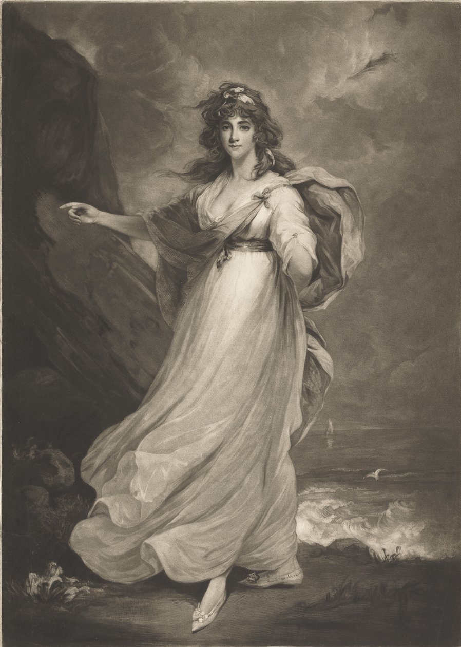 La señora Michael Angelo Taylor como «Miranda» de James Ward