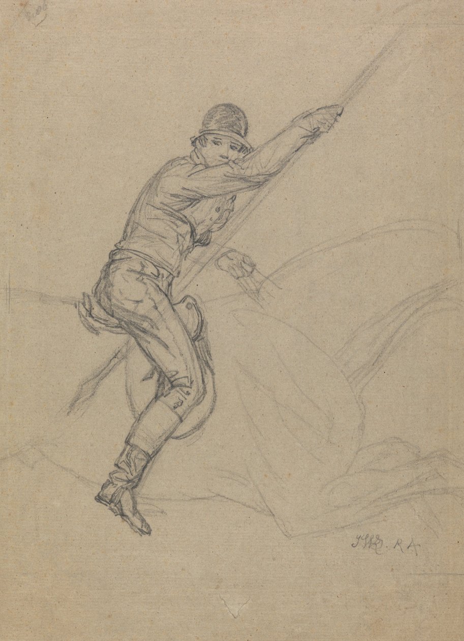 Sir Charles Blunt Caza del jabalí y huida del tigre: estudio para uno de los cuatro cuadros de Ward ejecutados en 1815 de James Ward