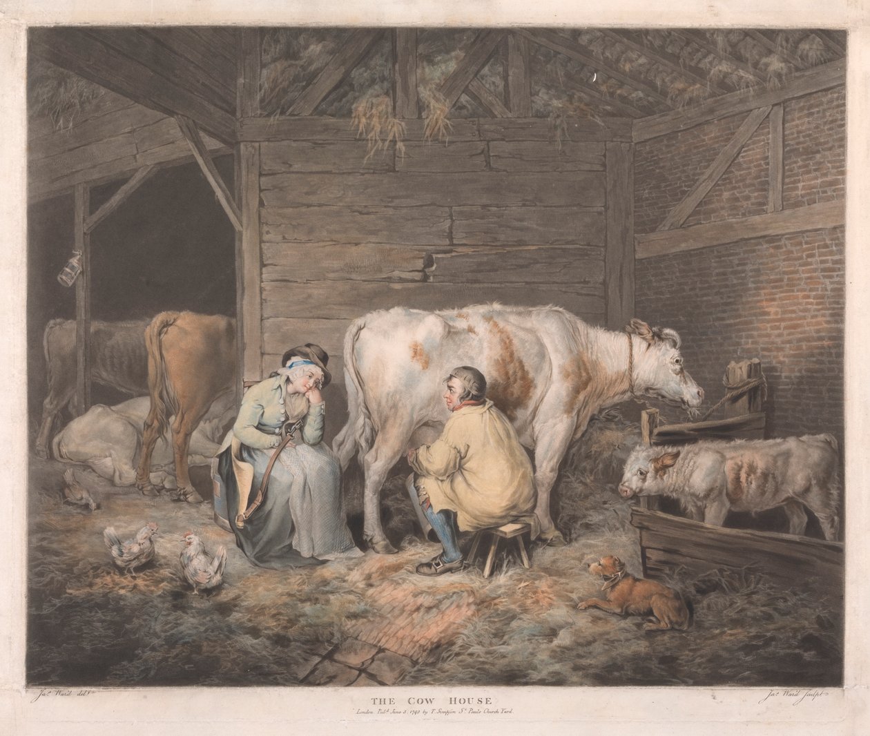 La Casa de la Vaca de James Ward