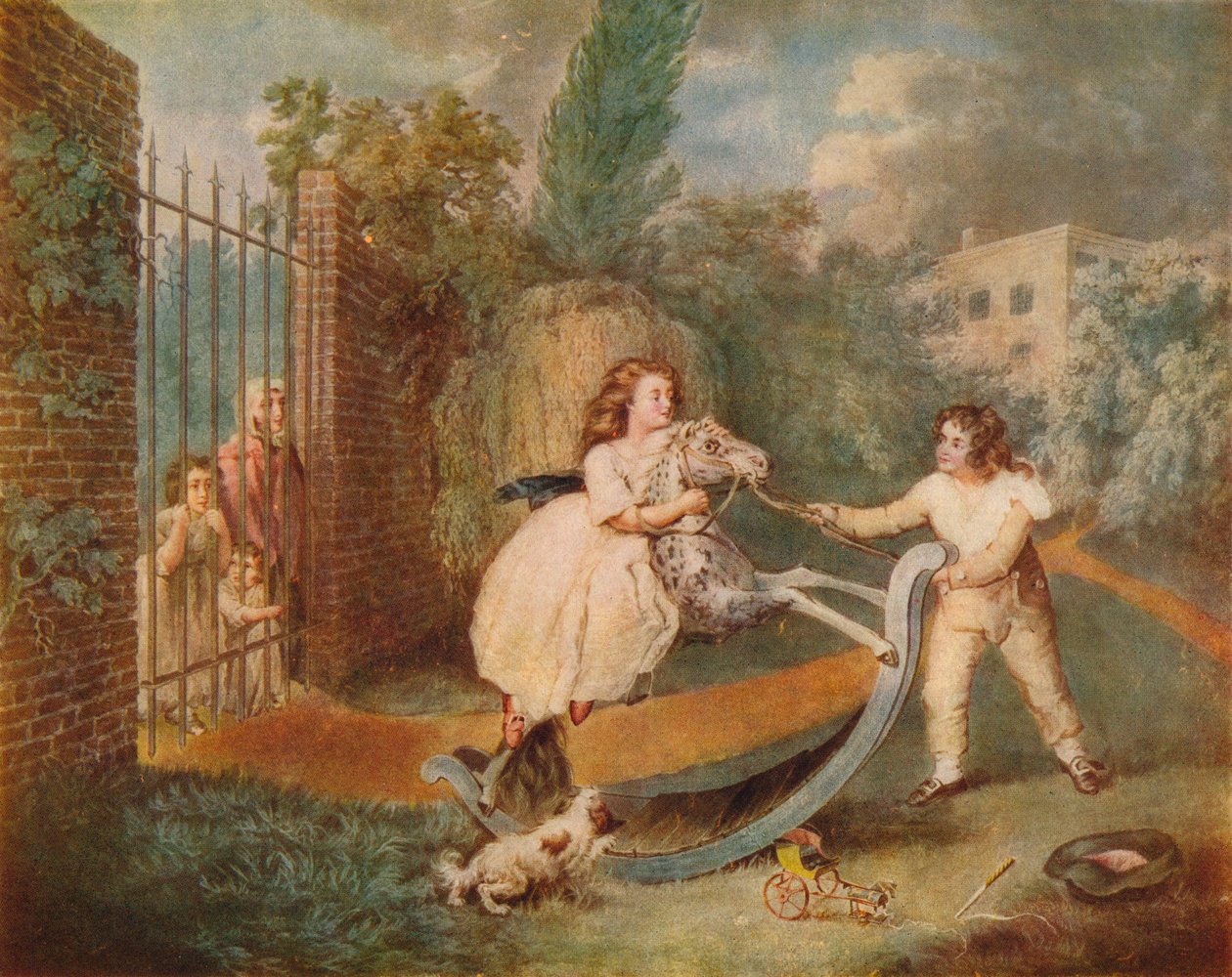 La casa oscilante, c1793 de James Ward