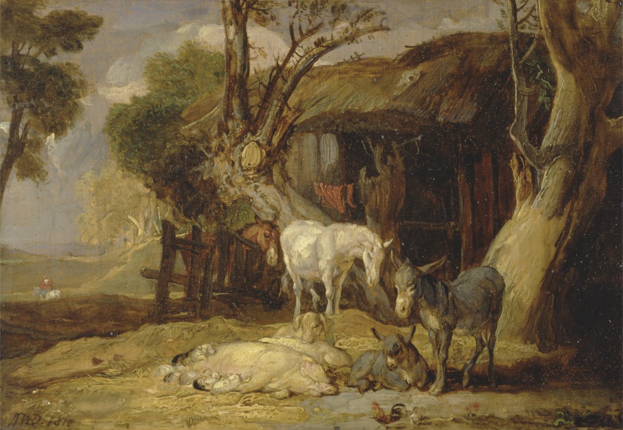 El patio de paja de James Ward