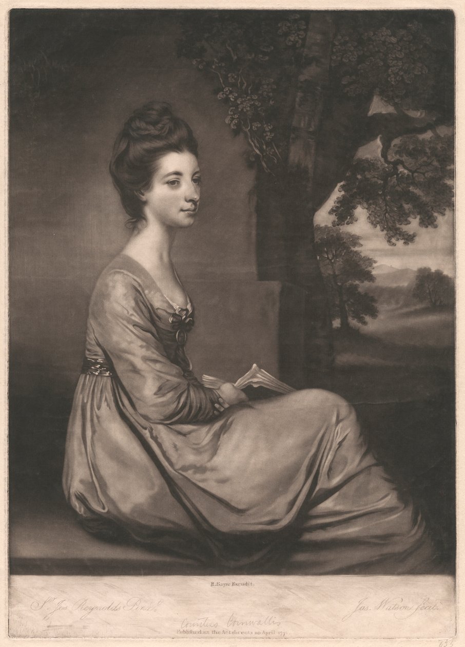 Jemima, Condesa Cornwallis de James Watson