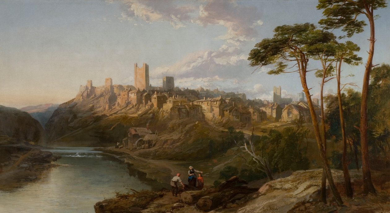 Castillo de Richmond, Yorkshire de James Webb