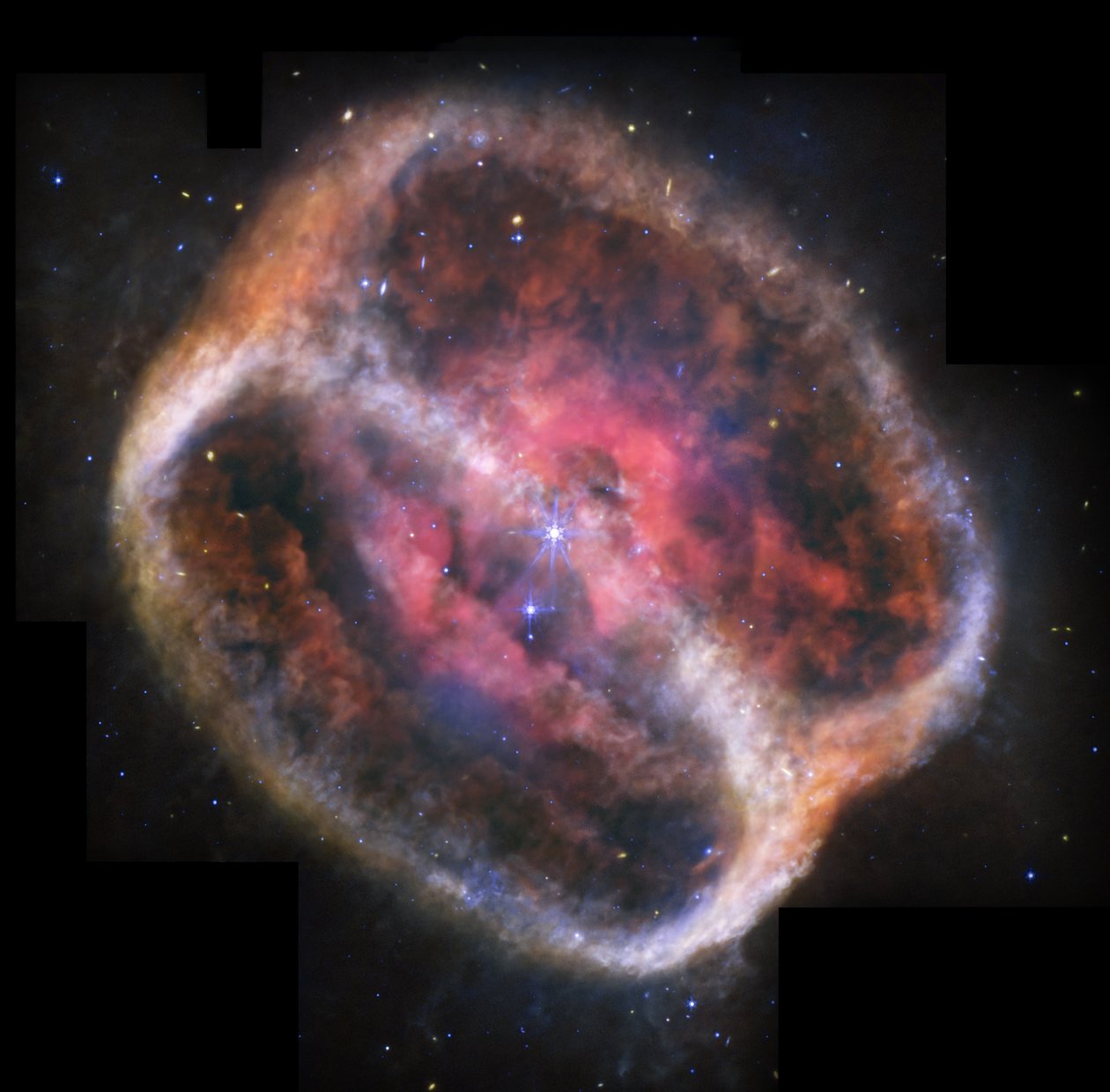  Dying Star despliega toda su energía de James Webb Space Telescope (NASA)