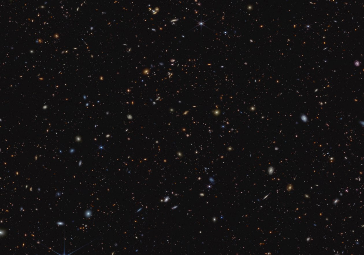 JWST Advanced Deep Extragalactic Survey (Imagen NIRCam) de James Webb Space Telescope (NASA)