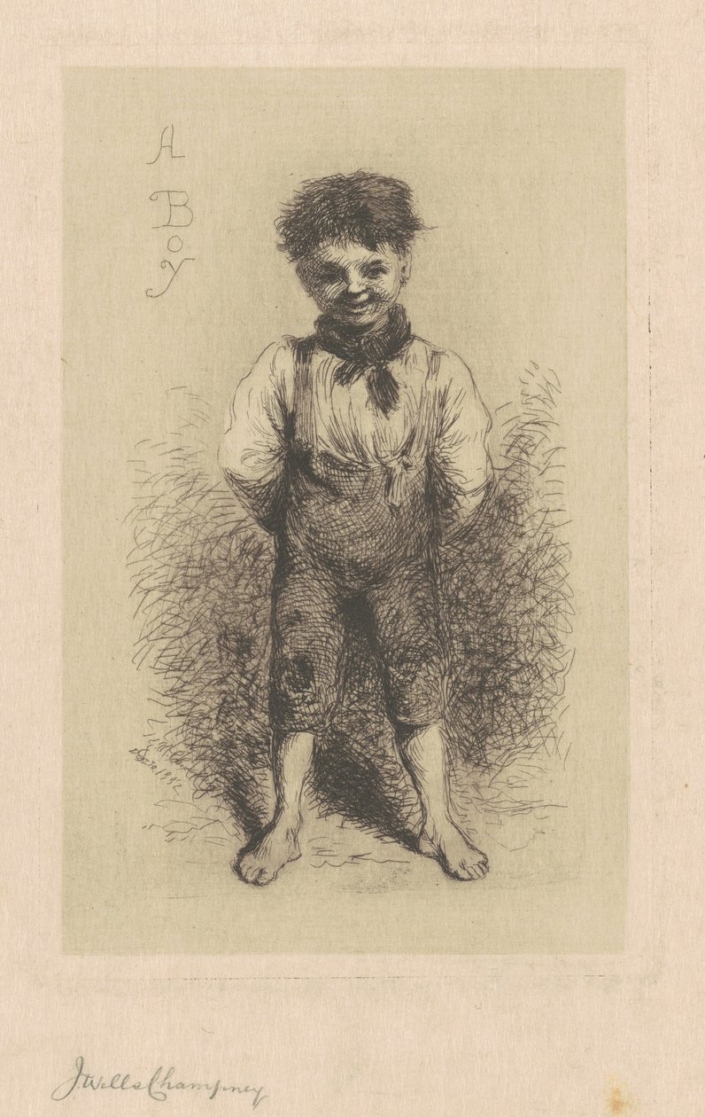 Un Niño de James Wells Champney