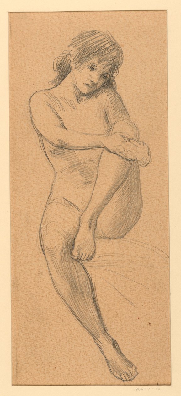 Desnudo femenino de James Wells Champney