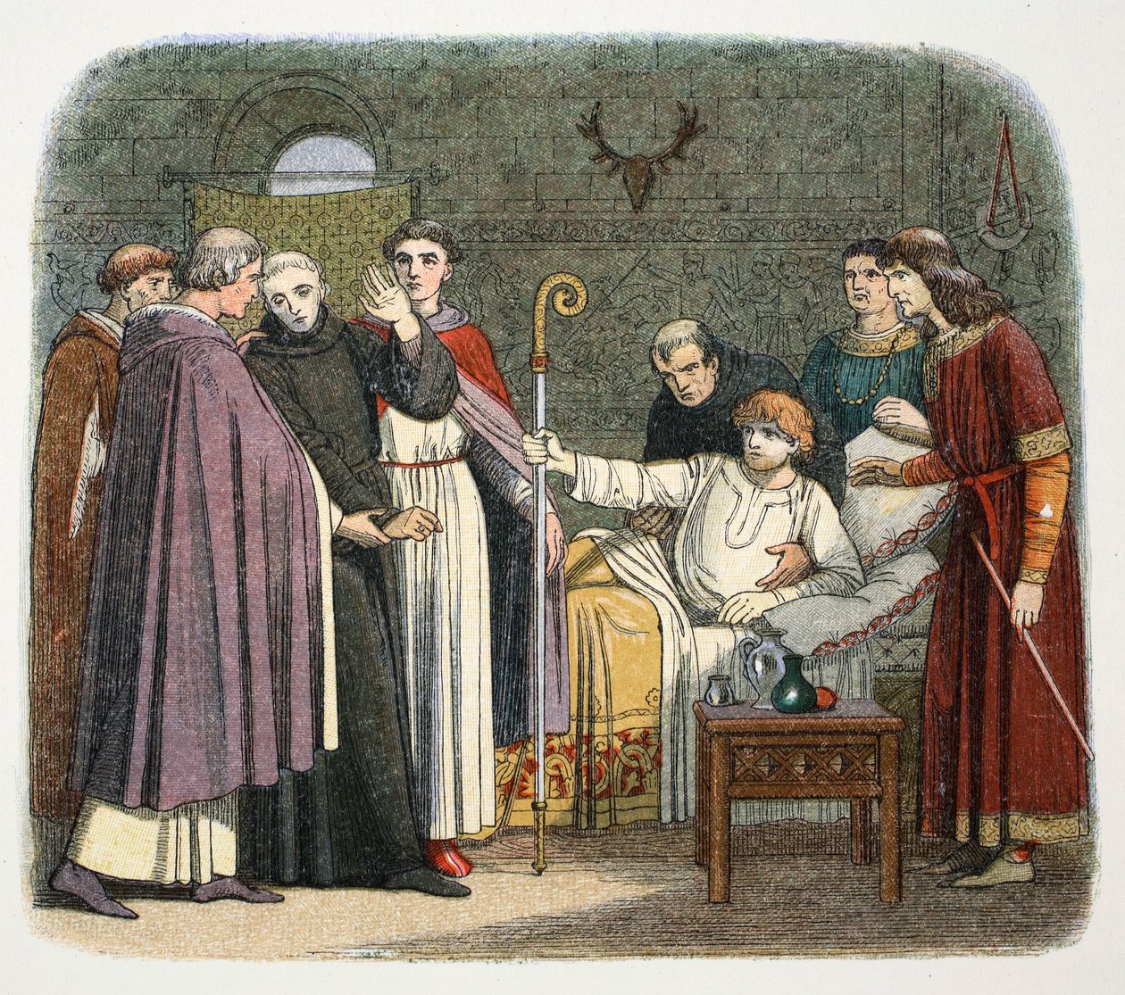 Anselmo nombrado Arzobispo de Canterbury por Guillermo II, 1093 de James William Edmund Doyle