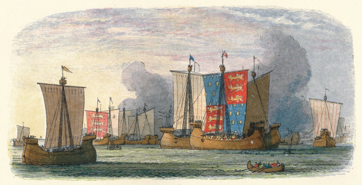 Batalla de Sluys, 24 de junio de 1340 de James William Edmund Doyle