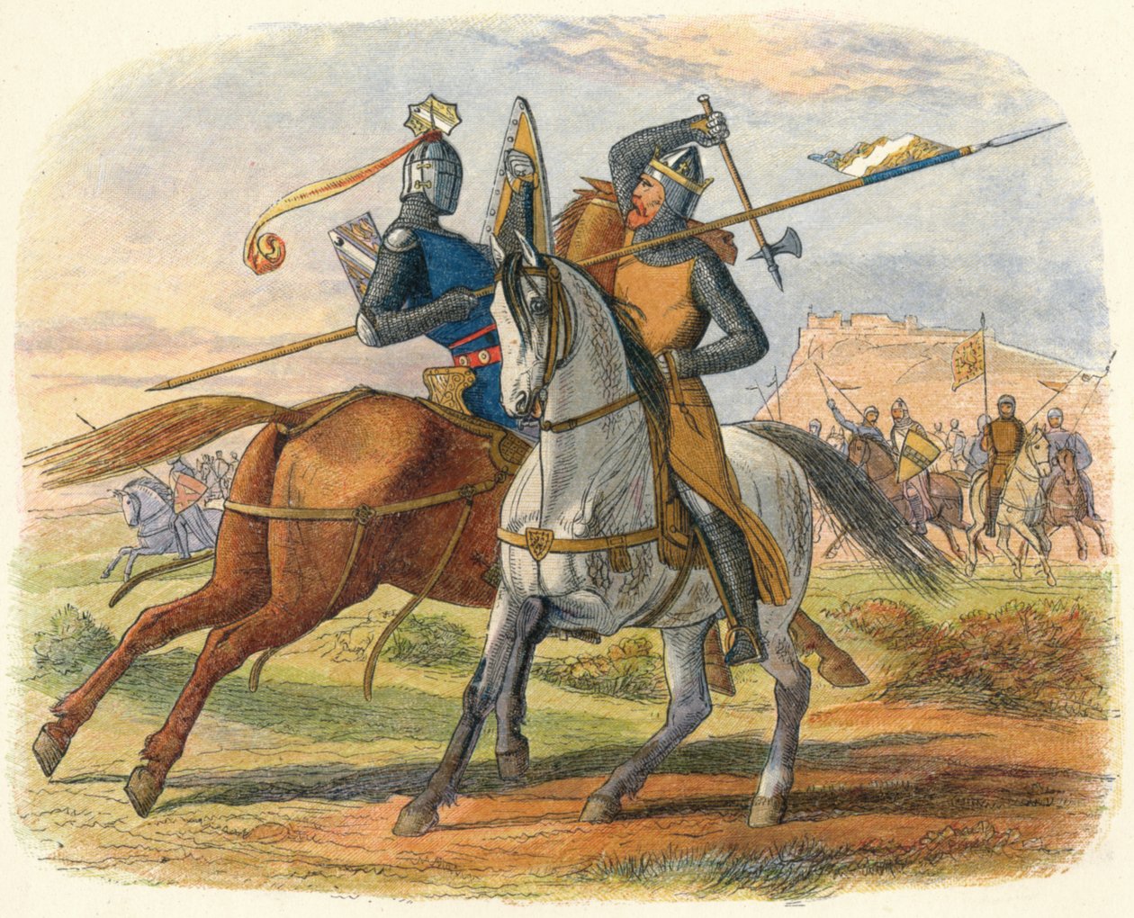 Bruce mata a Sir Henry Bohun, 1314 1864 de James William Edmund Doyle