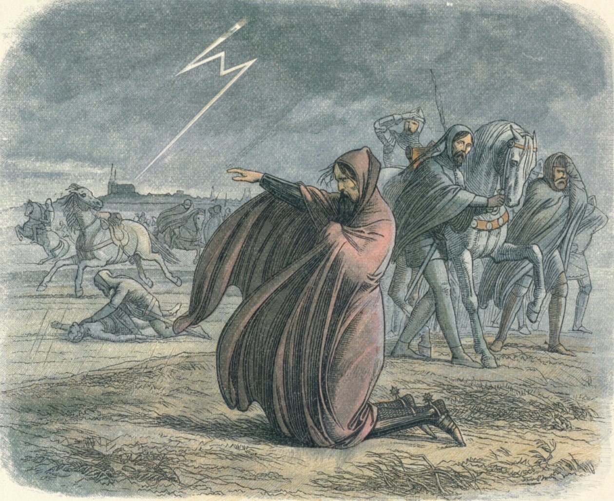 Eduardo jura que hará la paz, 1360 1864 de James William Edmund Doyle