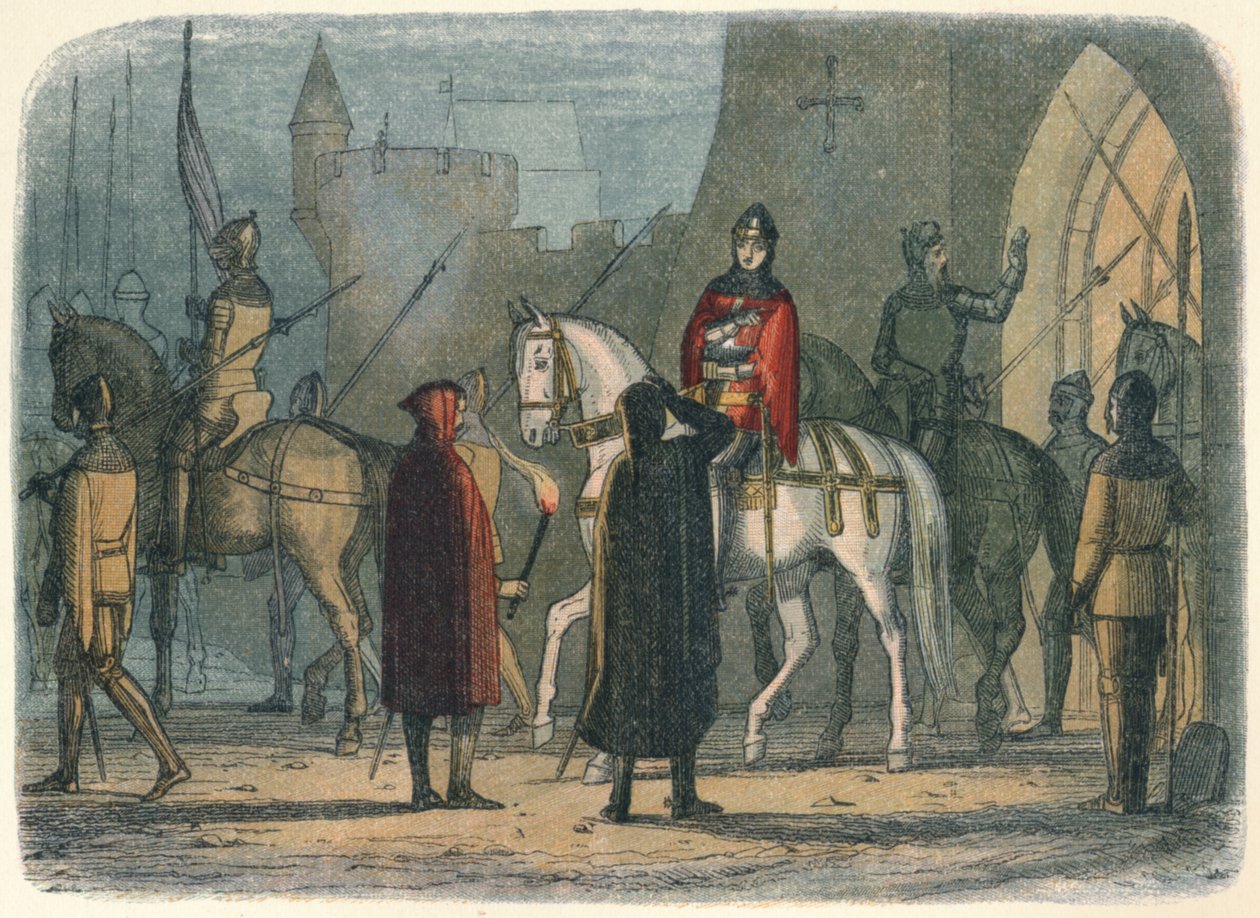 Enrique marcha contra los Lollardos, 1414 1864 de James William Edmund Doyle