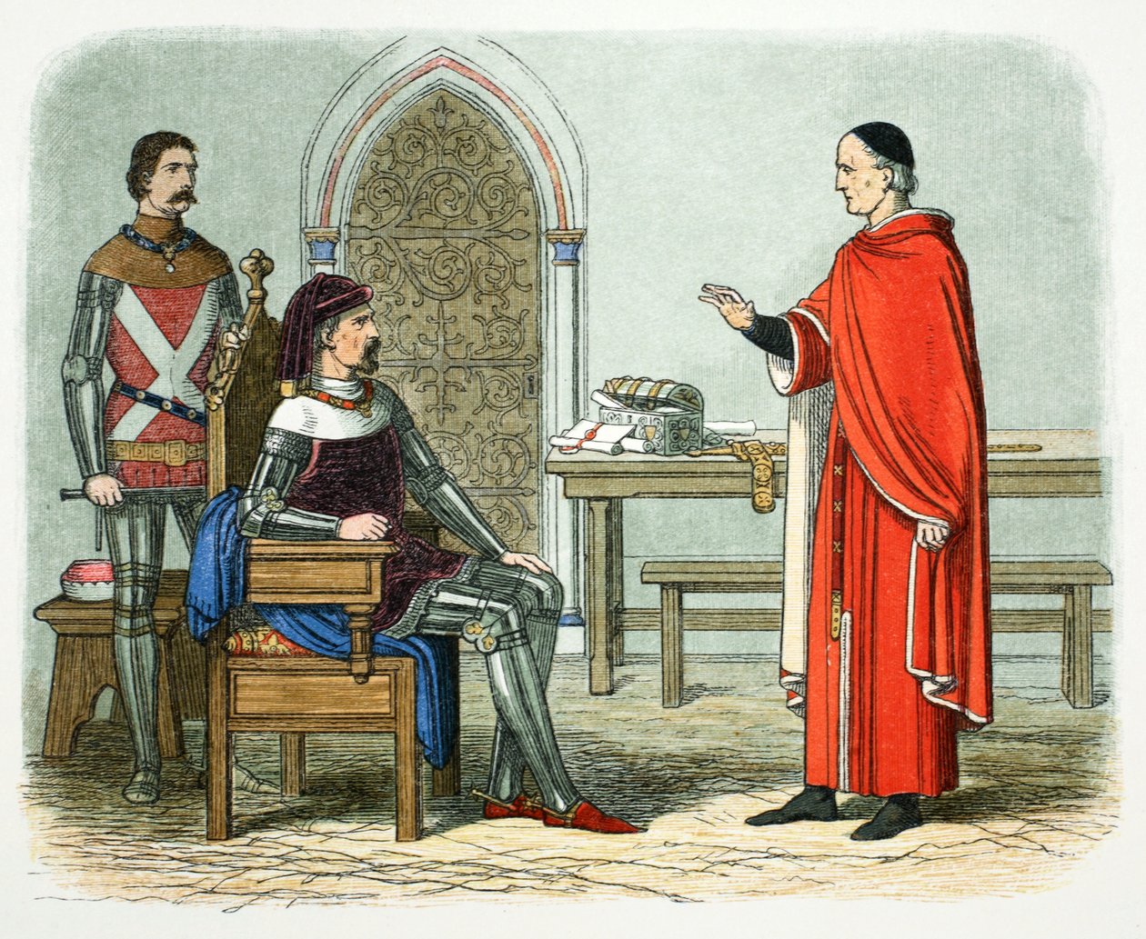 Sir William Gascoigne se niega a sentenciar a un prelado o par de James William Edmund Doyle