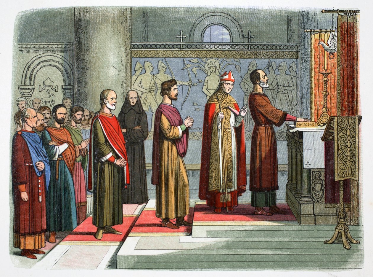 Los barones juran conseguir sus libertades, 1214 1864 de James William Edmund Doyle