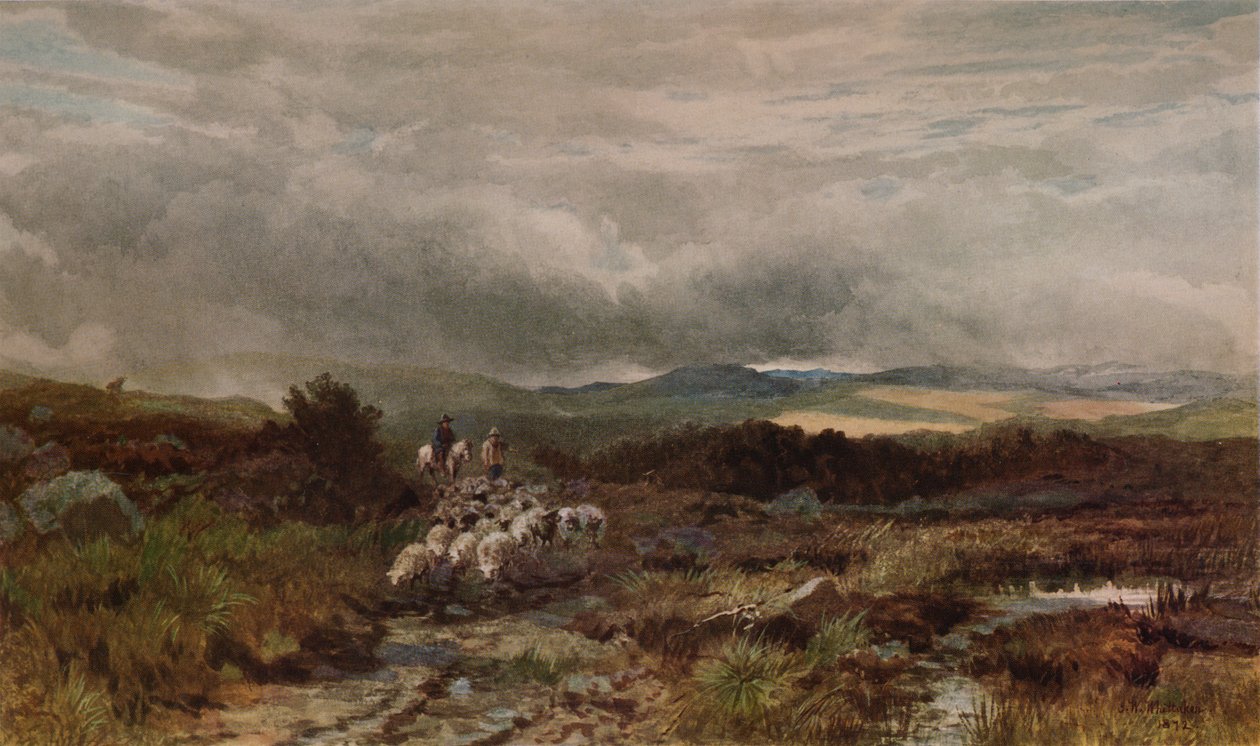 Camino de Montaña, Capel Curig, Norte de Gales de James William Whitaker