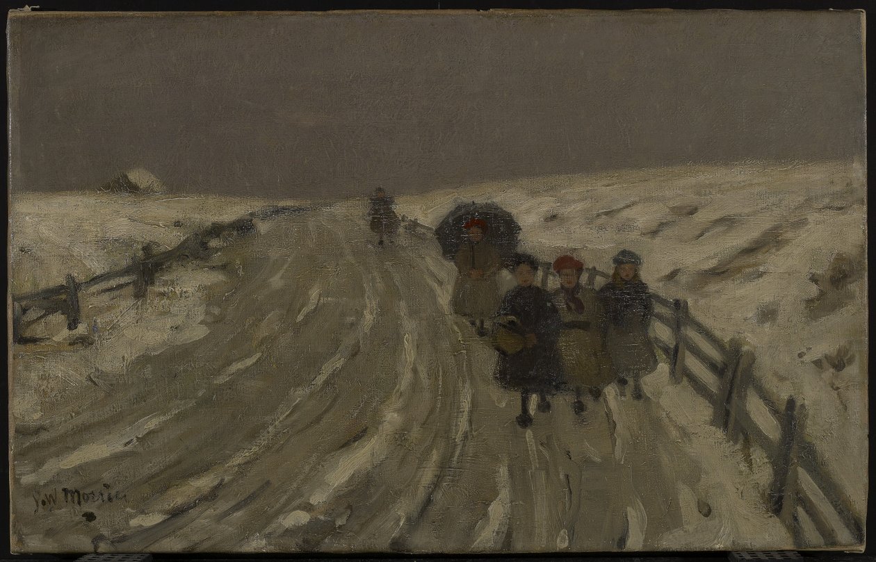Regreso de la escuela de James Wilson Morrice