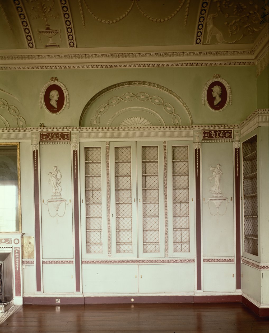 Heveningham Hall, Suffolk: biblioteca, 1778-80 de James Wyatt
