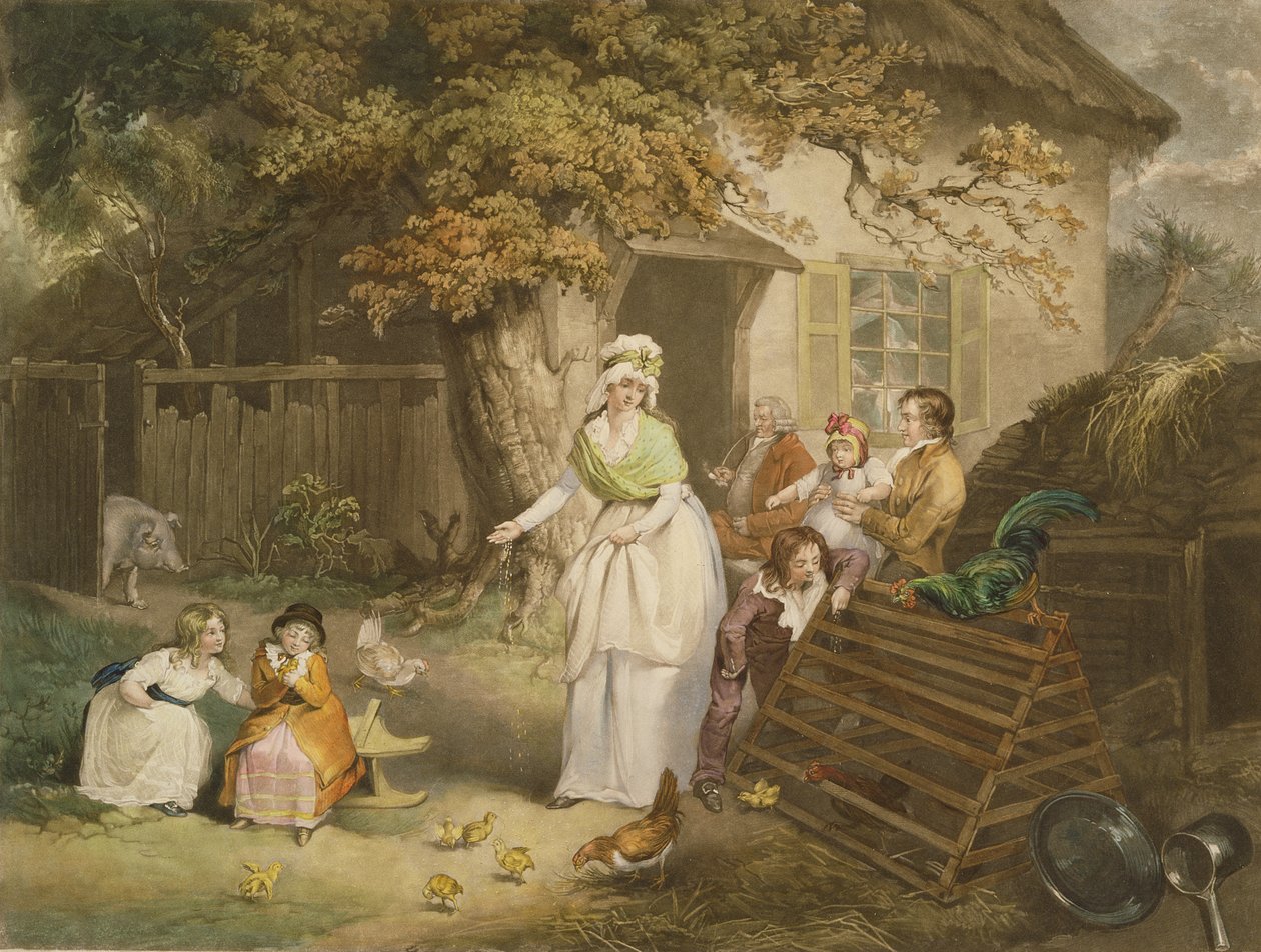 La retirada de los ciudadanos, 1796 de James after Ward