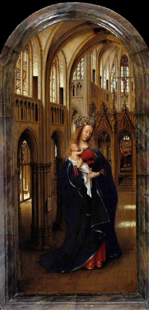 La Madonna en la Iglesia de Jan van Eyck