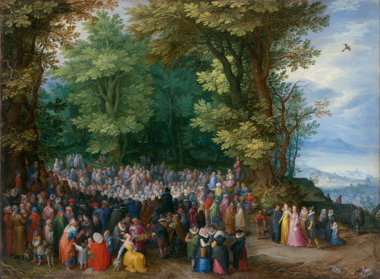 El Sermón del Monte de Jan the Elder Brueghel
