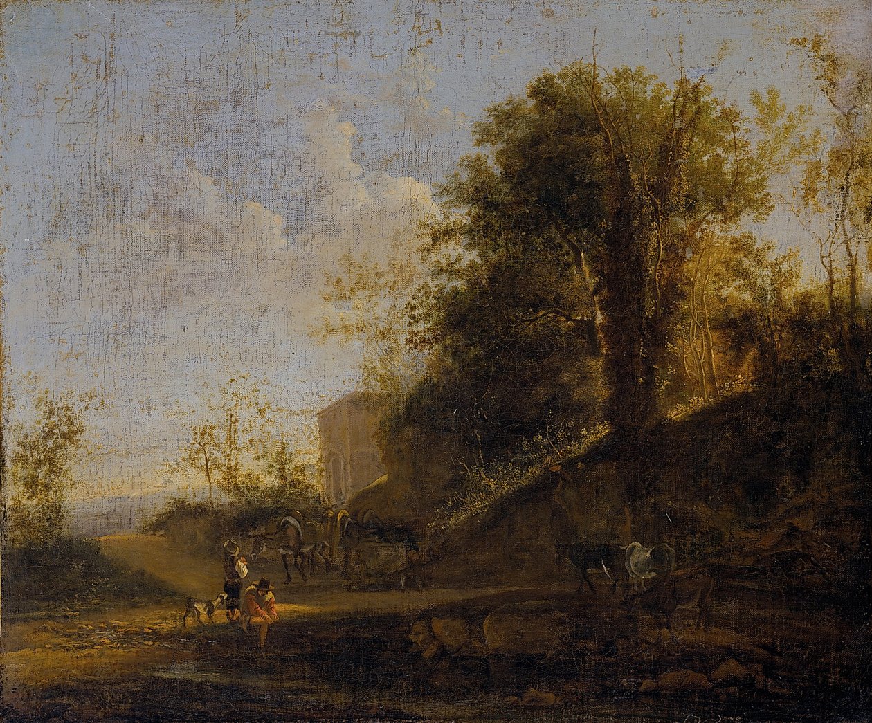 Paisaje italiano de Jan Dirksz Both