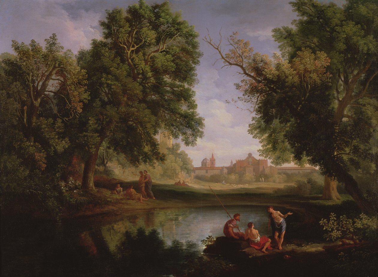 Paisaje clásico de Jan Frans van Bloemen