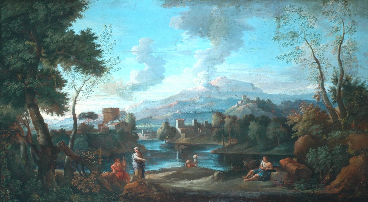 Paisaje clásico, Orizante de Jan Frans van Bloemen