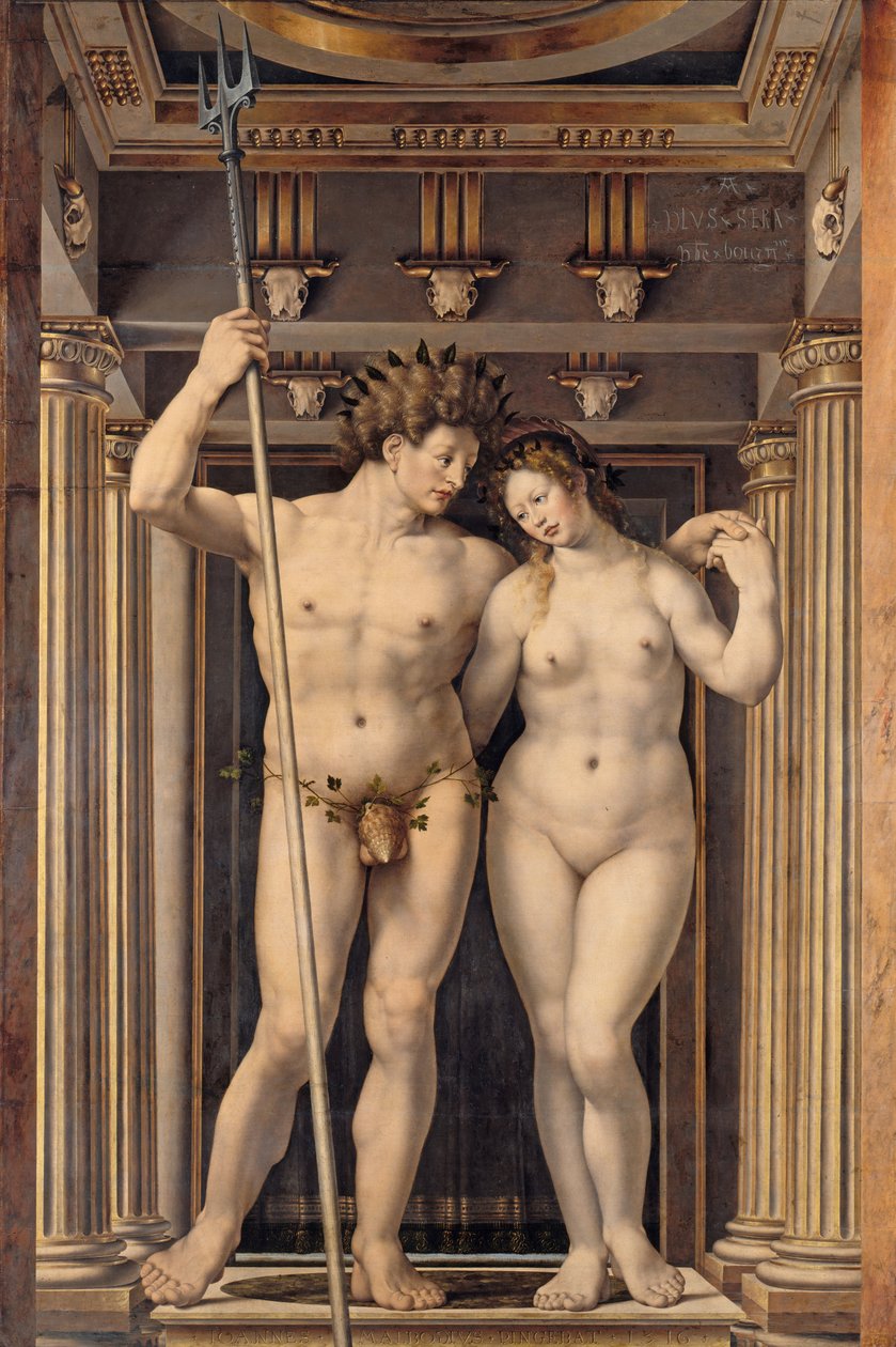 Neptuno y Anfitrite de Jan Gossaert