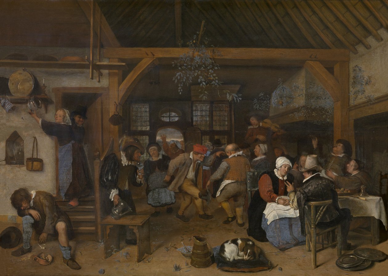 Fiesta de bodas de Jan Havickszoon Steen