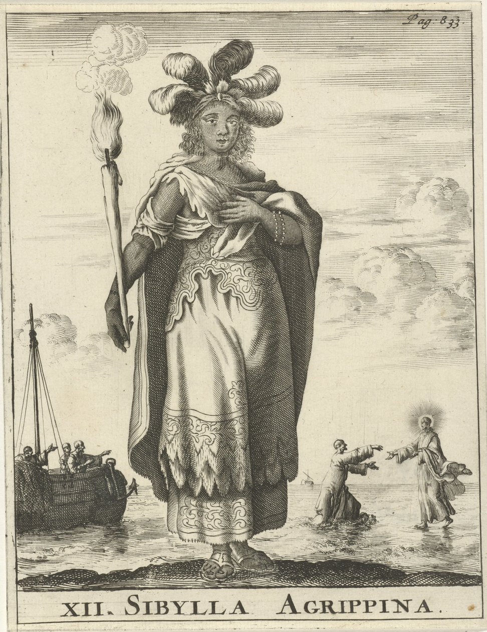 Sibila Agripina de Jan Luyken