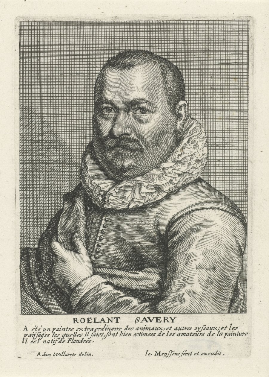 Retrato de Roelant Savery de Johannes Meyssens