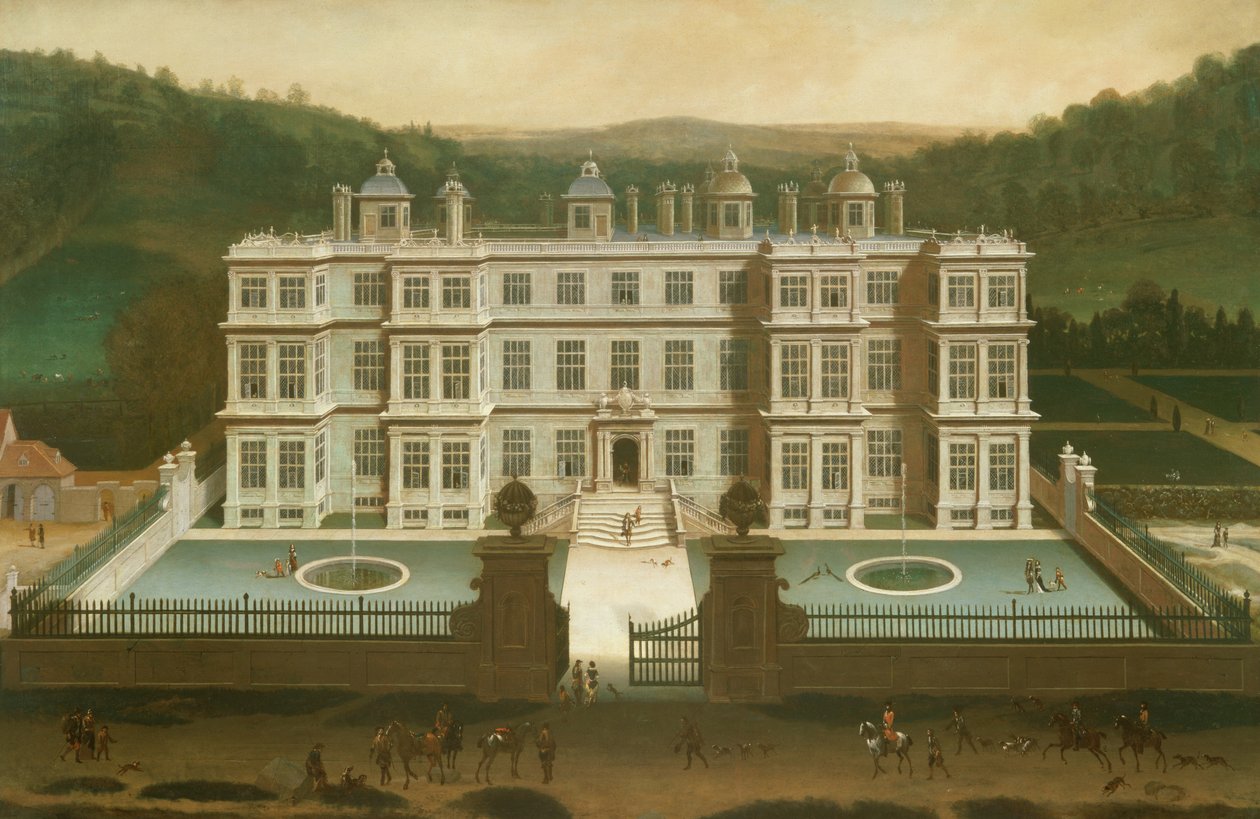 Vista de Longleat de Jan Siberechts