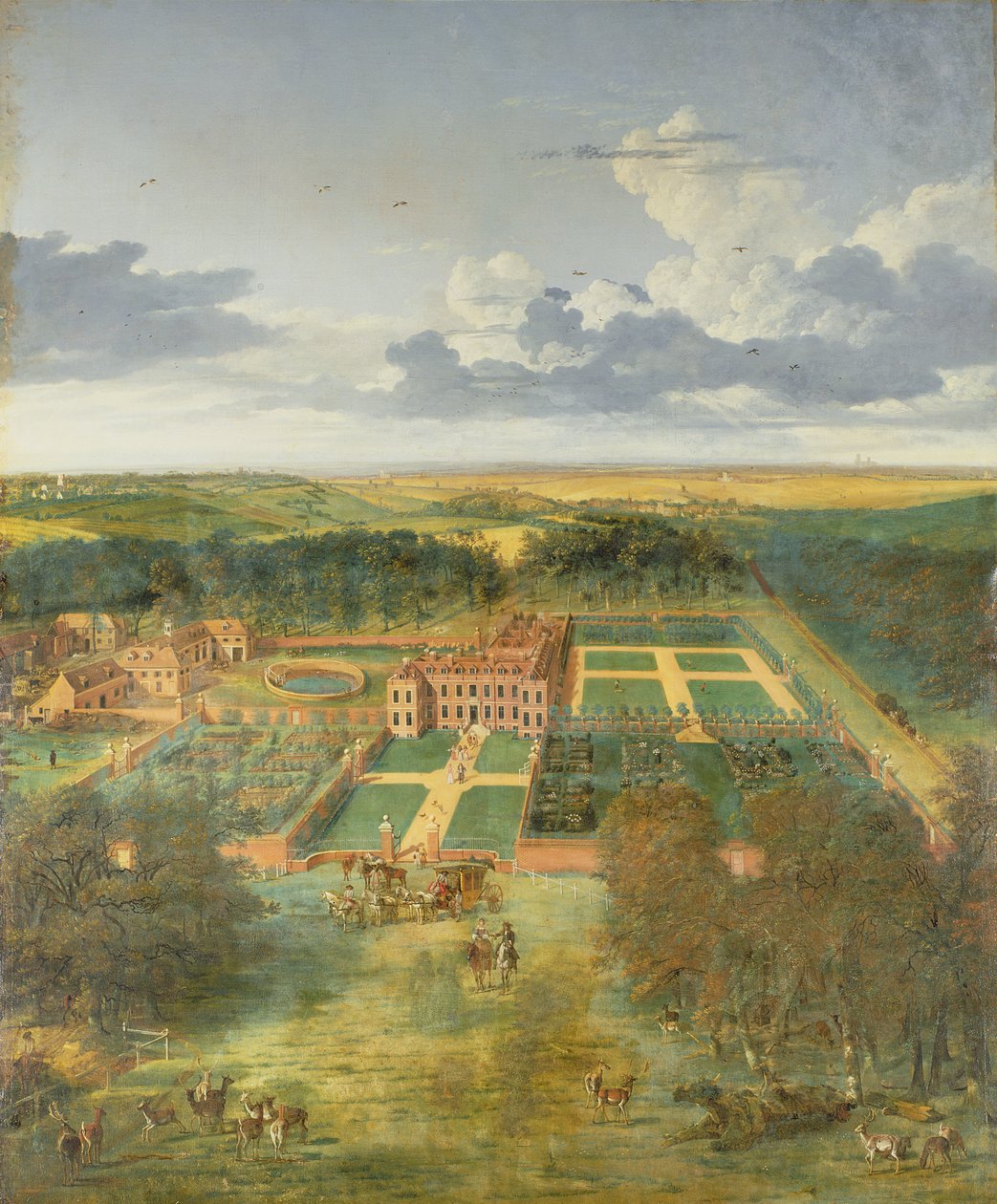 Parque Cheveley, cerca de Newmarket de Jan Siberechts