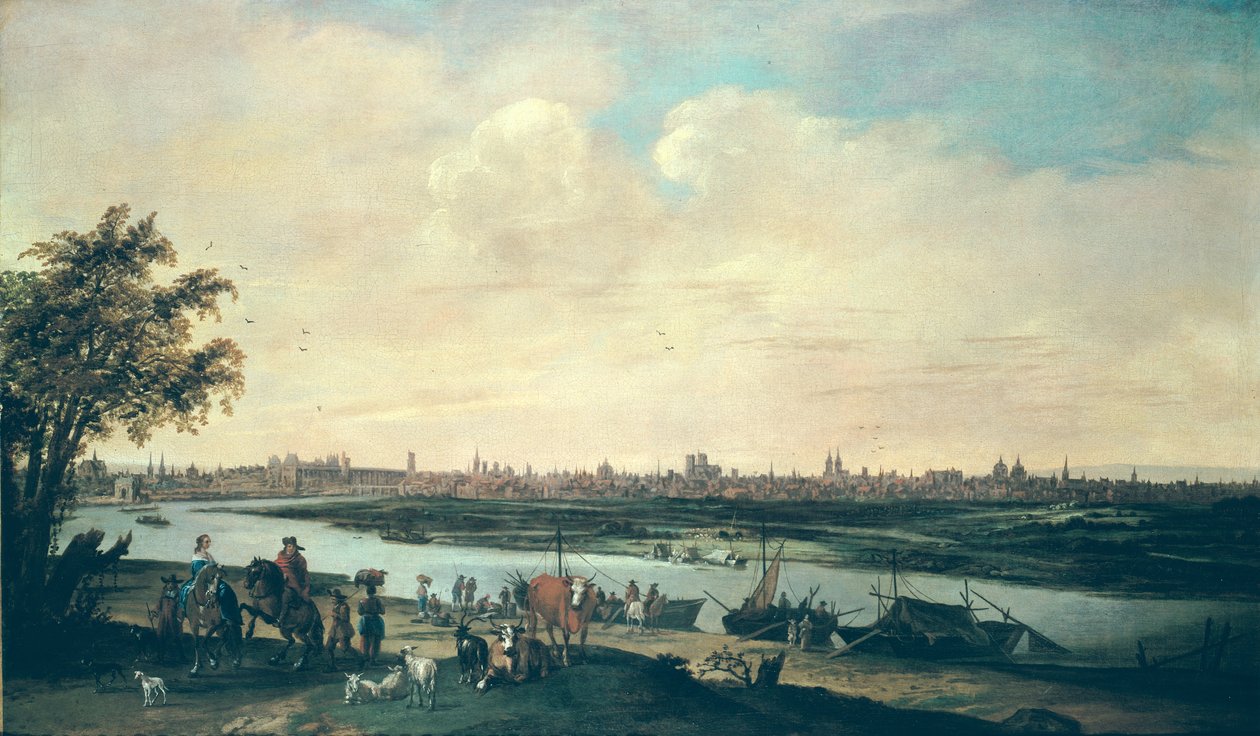 Vista de París de Jan Siberechts