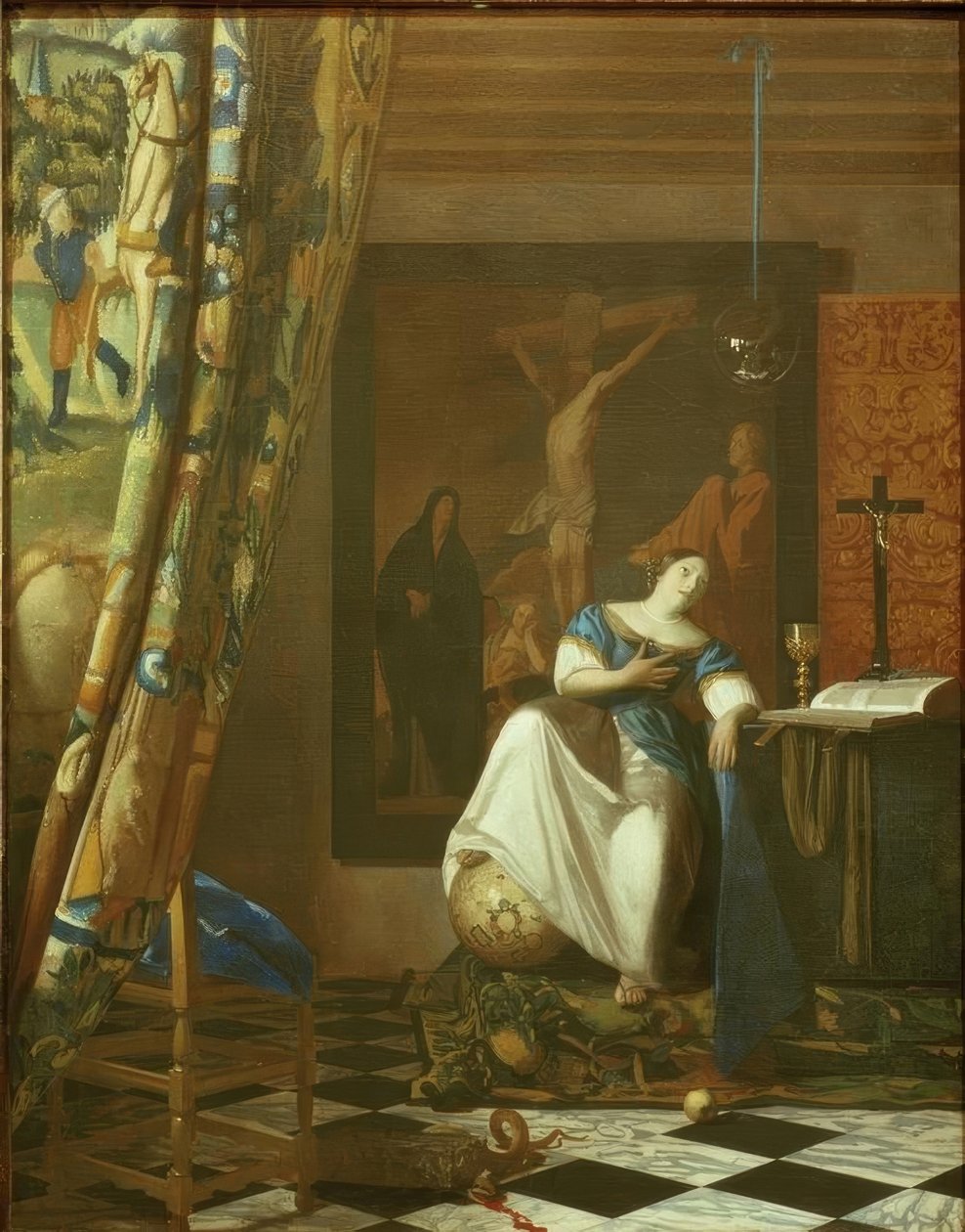 Alegoría de la fe de Jan Vermeer van Delft