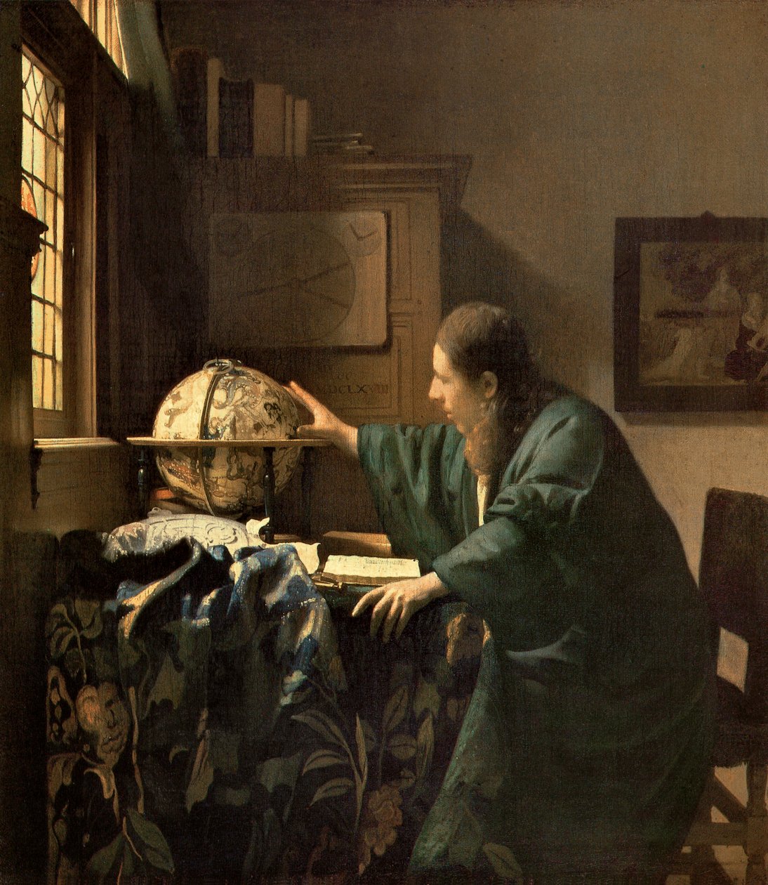 El astrónomo de Jan Vermeer van Delft