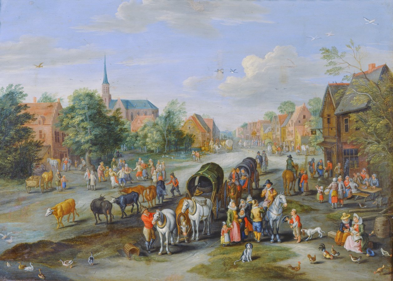 Fiesta Flamenca de Jan the Elder Brueghel