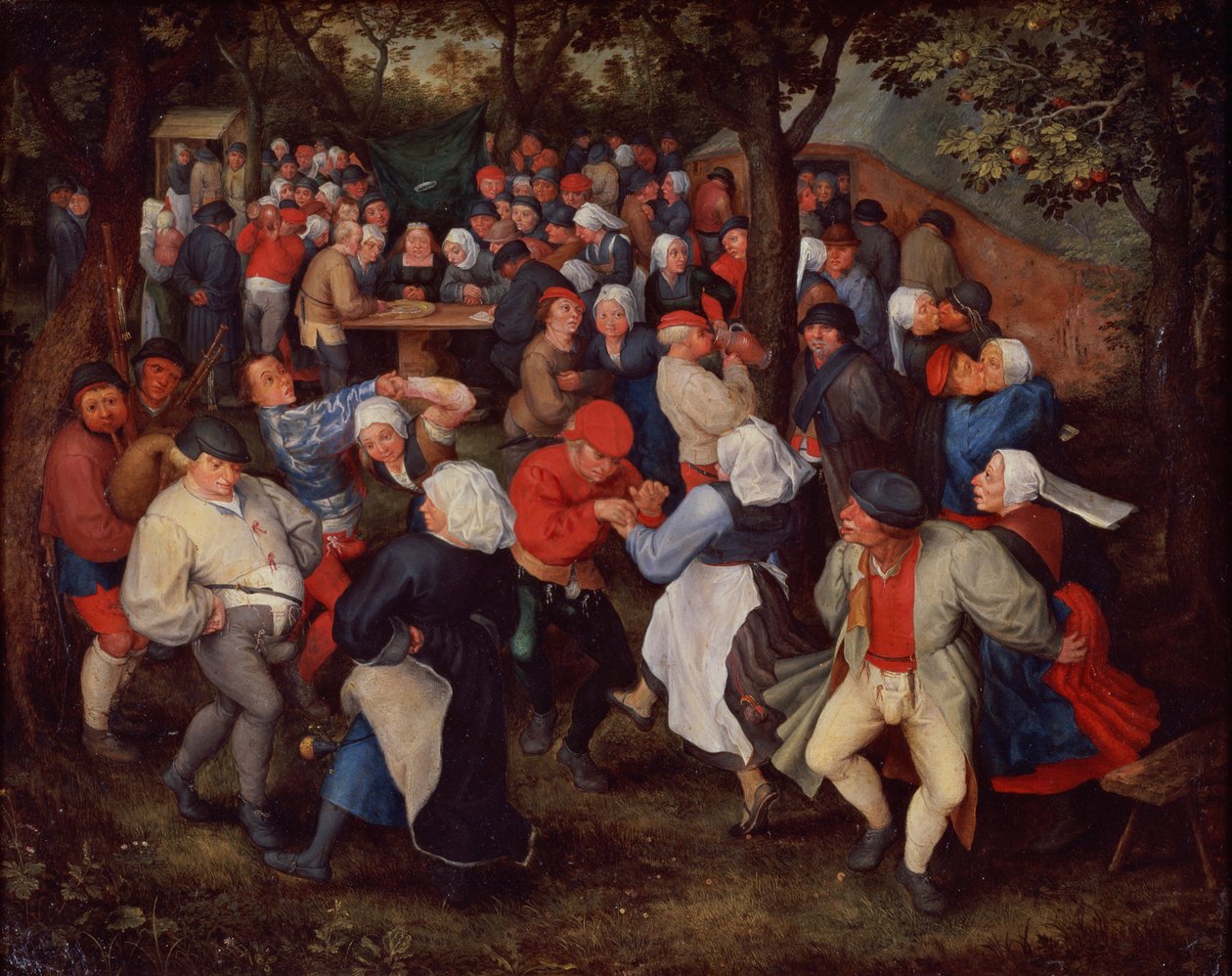 Baile del pueblo de Jan Brueghel the Younger