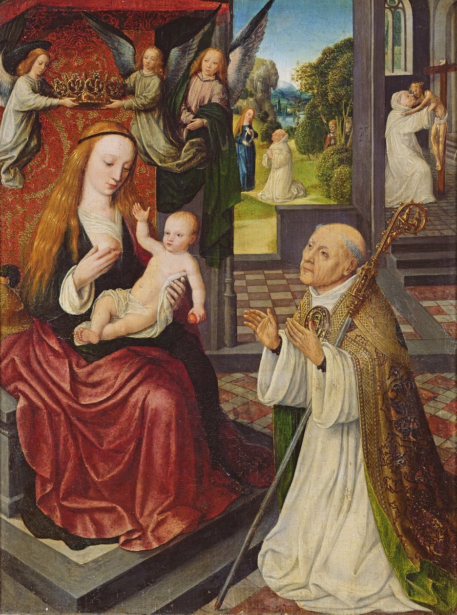 La lactancia de San Bernardo de Jan van Eeckele